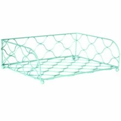 Sky Blue Wire File Tray