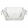 Stanley Black Metal Wire Stack Storage Basket, Large