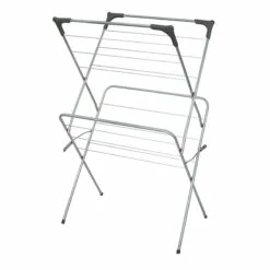 Sunbeam 2-Tier Metal Clothes Dryer, White