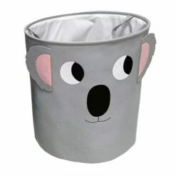 Tiny Dreamers Aussie Koala Face Laundry Hamper, Medium