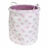 Tiny Dreamers Mystic Clouds Round Laundry Hamper, Medium