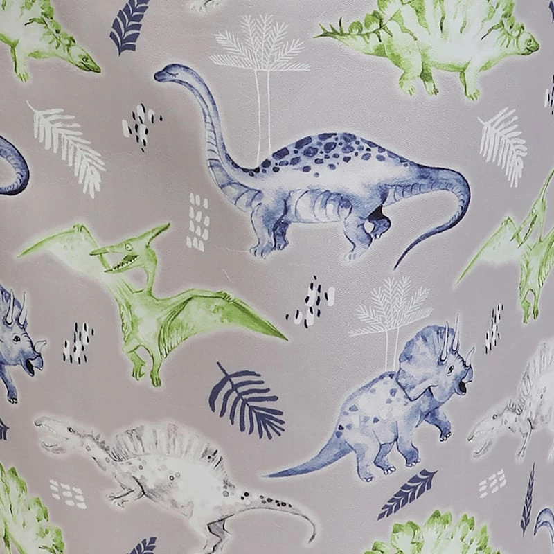 Tiny Dreamers Round Dinosaur Laundry Hamper, Large 2 Tiny Dreamers Round Dinosaur Laundry Hamper, Large - Image 2