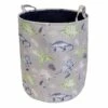 Tiny Dreamers Round Dinosaur Laundry Hamper, Large