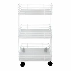 Ty Pennington 3-Tier Wide Mesh Storage Cart -comprehensive Shop ty pennington 3 tier wide mesh storage cart 2