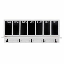 Wall Planner With Hooks, 12x28