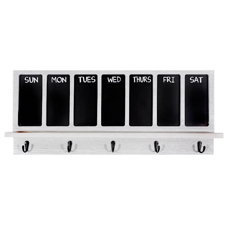 Wall Planner With Hooks, 12x28 1 Wall Planner With Hooks, 12x28