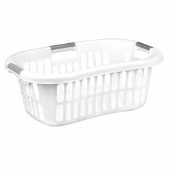 White Laundry Basket, 40l