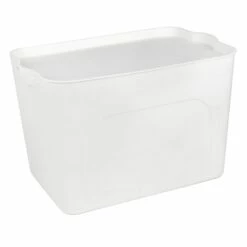 White Storage Container, Large